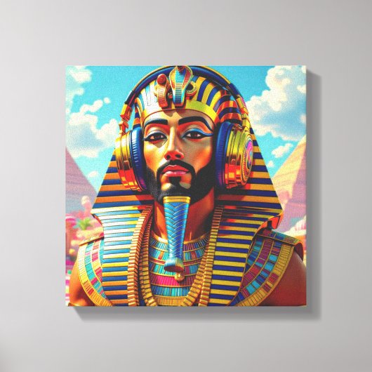 NET ALS FARAO TOET 4 CANVAS AFDRUK (Voorkant)