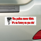 Net als Funny Bumpersticker (Op auto)