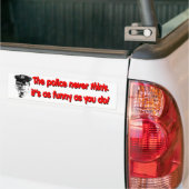 Net als Funny Bumpersticker (Op Truck)