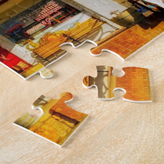 Net als General Store California. Jigzaag Puzzle Legpuzzel (Zijkant)