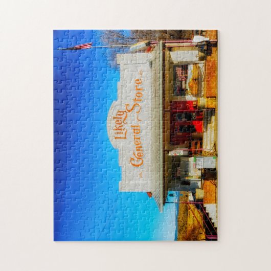 Net als General Store California. Legpuzzel (Verticaal)