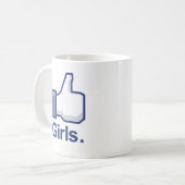 Net als Girls Koffiemok (Voorkant links)