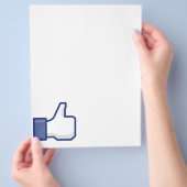 Net als Hand - FB Duim Omhoog Flyer (Hand)