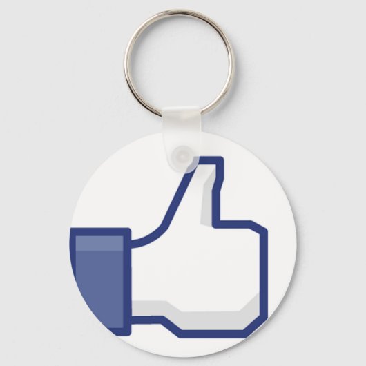 Net als Hand - FB Duim Omhoog Sleutelhanger (Voorkant)