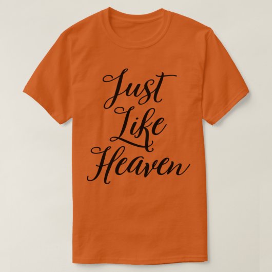 Net als Heaven black T-shirt (Design voorkant)