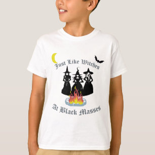 Net als heksen bij Black Mes - Witch Halloween T-shirt