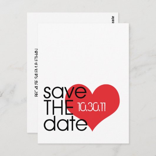 Net als het Briefkaart (Voorkant / Achterkant)