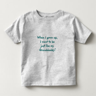 Net als het T-shirt van opa