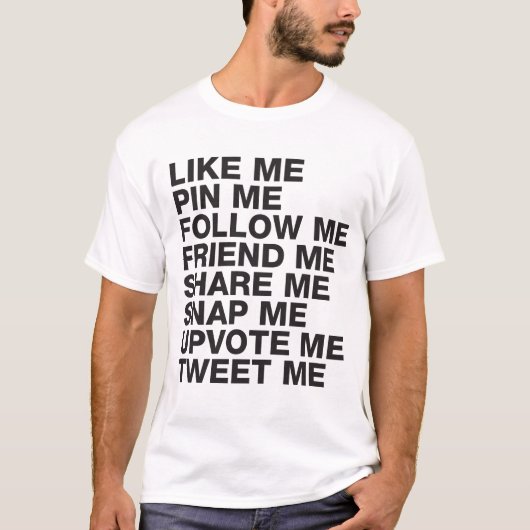 Net als ik Social T-shirt (Voorkant)