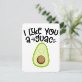 NET ALS JIJ EEN GUAC FEESTDAGENKAART (Staand voorkant)