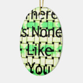 Net als jij.png keramisch ornament (Links)