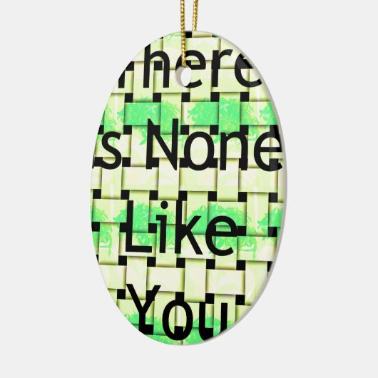 Net als jij.png keramisch ornament (Links)