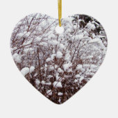 Net als katoen keramisch ornament (Voorkant)