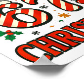 Net als Kerstmis 67 Zes Zeven Grappige Kerstmis 6- Poster (Hoek)