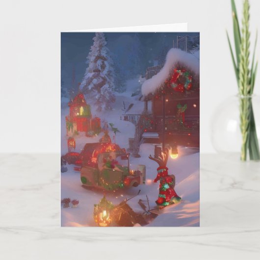 Net als Kerstmis Kaart (Voorkant)