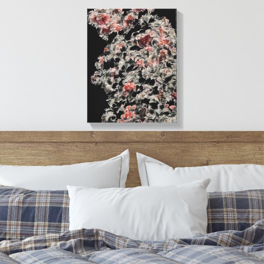 Net als Lace Canvas Afdruk (Insitu (Slaapkamer))