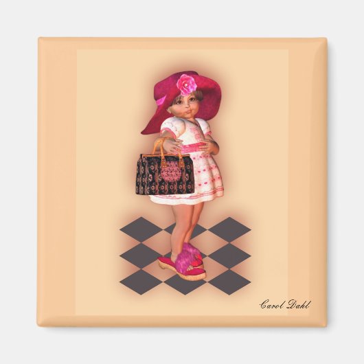 Net als mama magneet (Voorkant)