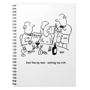 Net als mijn mannen. Niets te rijk Notitieboek