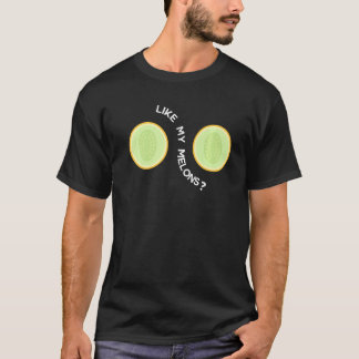 Net als mijn meloenen zomer concert boeren markt 2 t-shirt
