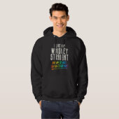 Net als mijn Whiskey-vrienden, de Gay Pride P Hoodie (Voorkant volledig)