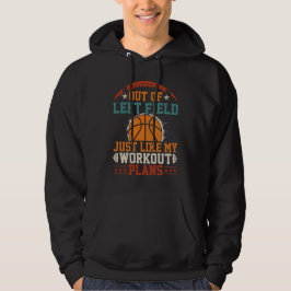 Net als mijn workoutplannen grappige sporten hoodie