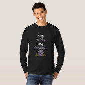 Net als moeder als dochter t-shirt (Voorkant volledig)