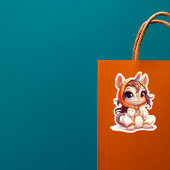 Net als niemand anders, vinyl Sticker