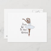 Net als niemand die kijkt briefkaart (Voorkant / Achterkant)