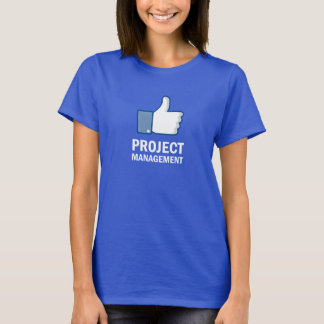 Net als projectbeheer t-shirt