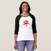 Net als Roos Red T-shirt (Voorkant volledig)