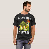 Net als schildpadschildpadden Zee T-shirt (Voorkant volledig)
