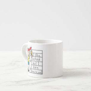 Net als School Liefde Recreatie Espresso Kop