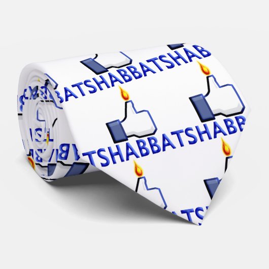 Net als Shabbat Stropdas (Opgerold)