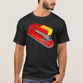Net als Staplers Docent School Kantoor S T-shirt (Voorkant)