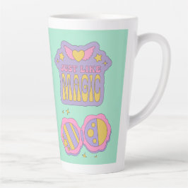 net als toverstokjes stijl van de jaren 90 latte mok