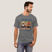 Net als vader als Daughter Oh Crap T-shirt (Voorkant volledig)