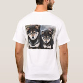 "Net als vader, als dochter" T-shirt (Achterkant)