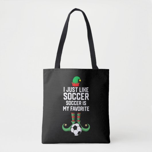 Net als Voetbal, het grappige Football van de Voet Tote Bag (Voorkant)