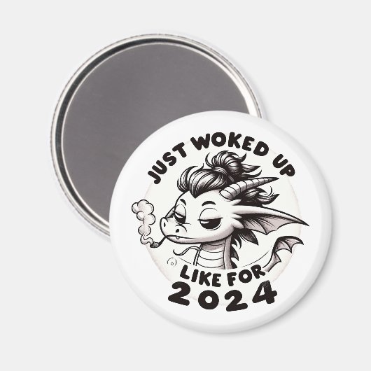 Net als voor 2024 magneet (Voorkant / Achterkant)