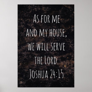 Net als voor mij en mijn huis abstract poster