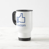 Net als vrijheid Mok (Voorkant links)