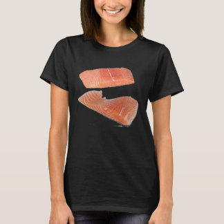 Net als zalmvissen die koken Vist T-shirt