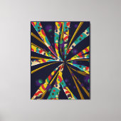 Net als zon canvas afdruk (Voorkant)