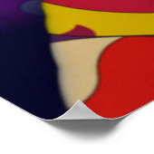 Net als zon poster (Hoek)