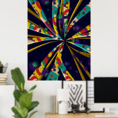 Net als zon poster (Thuiskantoor)