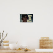 Net alsof niemand het kan ruiken. poster (Keuken)