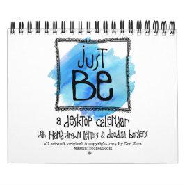 "Net be" Art Calendar, verbindend voor twee pagina Kalender