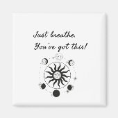 NET BREATHE / SUN ONTWERP MAGNEET (Voorkant)