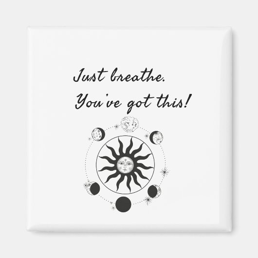 NET BREATHE / SUN ONTWERP MAGNEET (Voorkant)