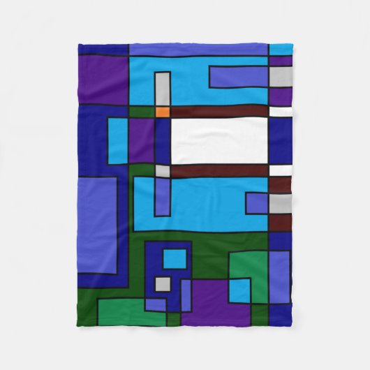 Net Casual Fleece Deken (Voorkant)